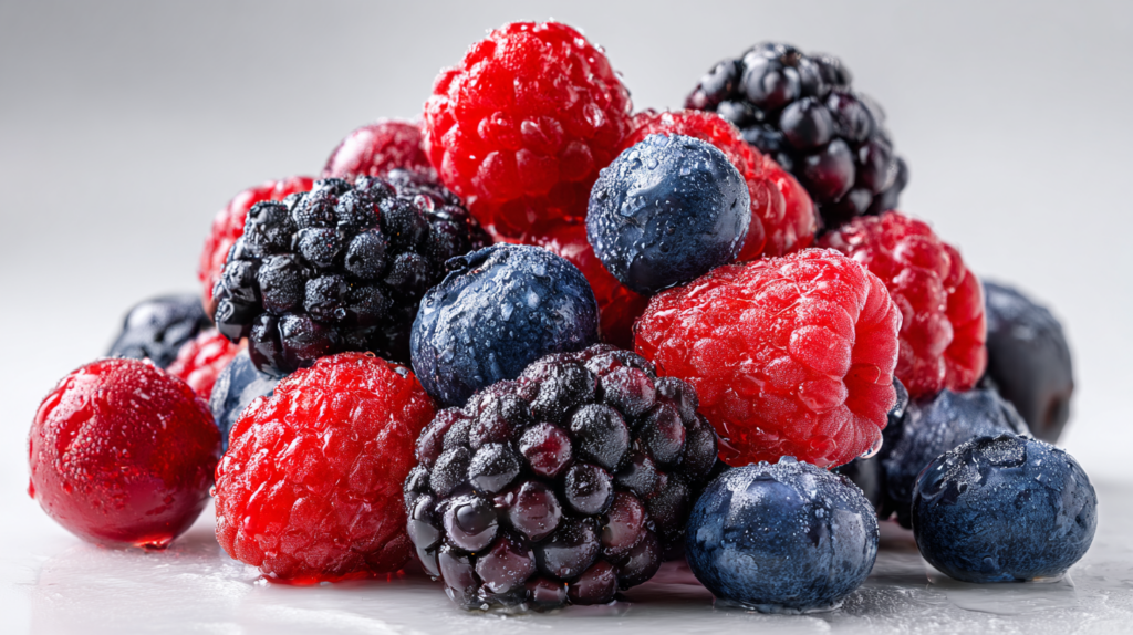 Comparison chart of safe and unsafe berries for dogs