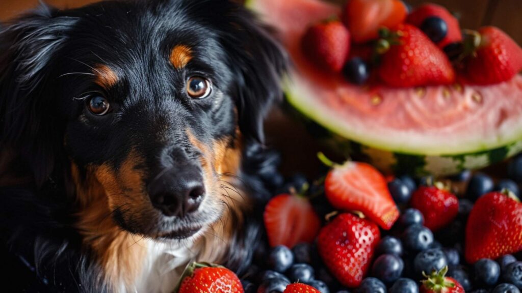 safe fruits for dogs blueberries watermelon strawberries alternatives
