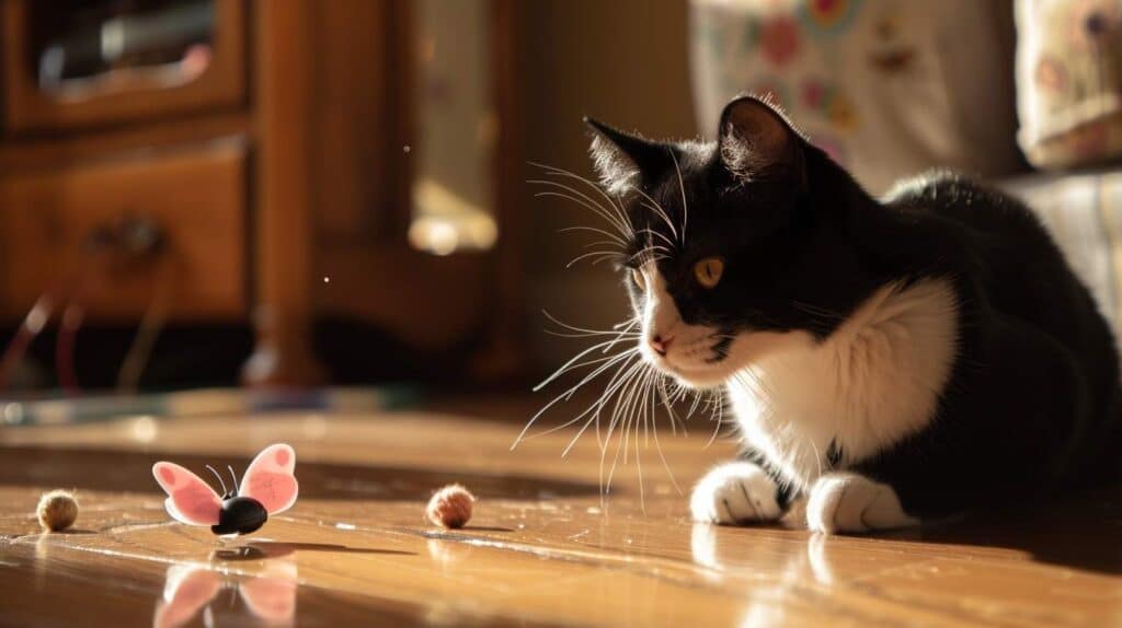 electronic cat toy - cat hunting automated butterfly toy