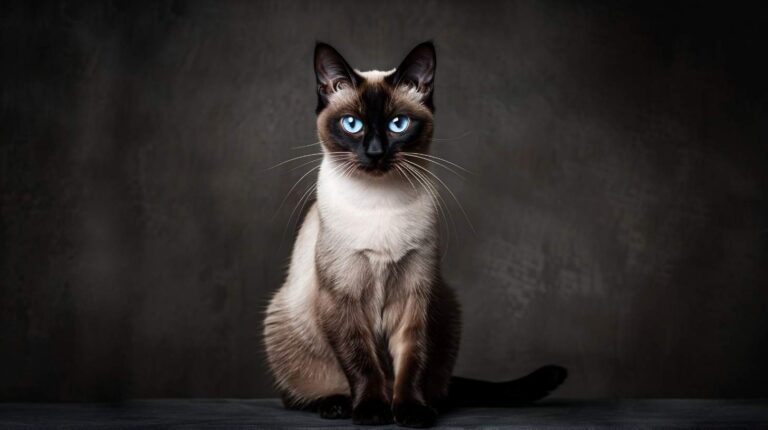 Siamese cat breed guide - seal point Siamese cat portrait