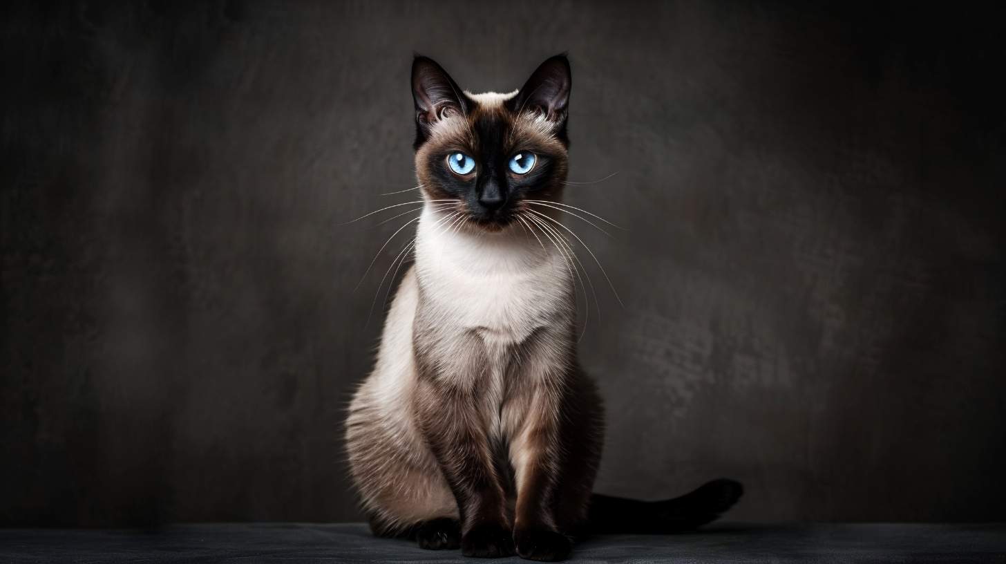 Siamese cat breed guide - seal point Siamese cat portrait