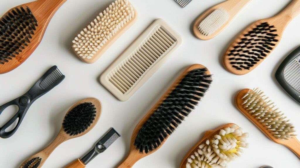 dog shedding tools - different types of dog brushes and deshedding tools comparison