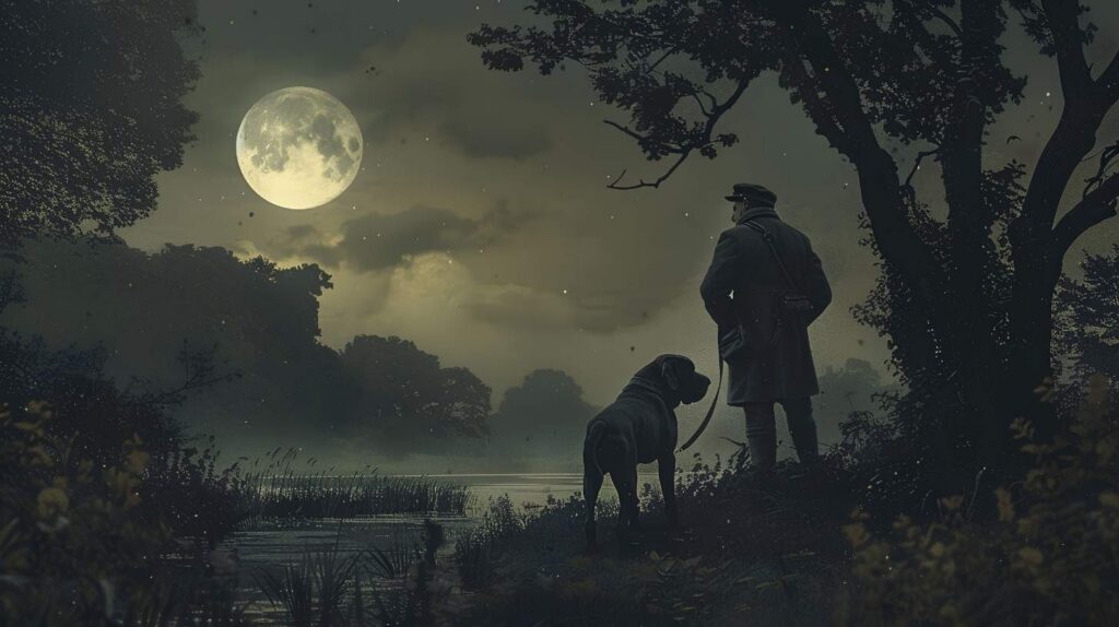 bullmastiff history gamekeeper night dog Victorian English estate patrol poacher protection origin